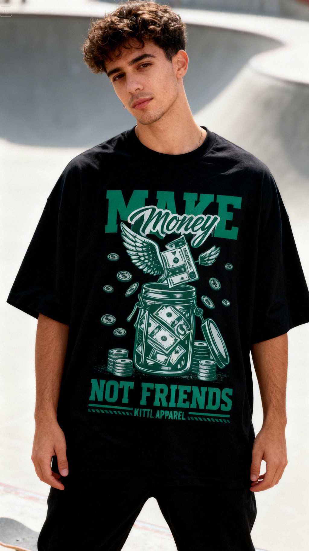 "MAKE MONEY NOT FRIENDS"