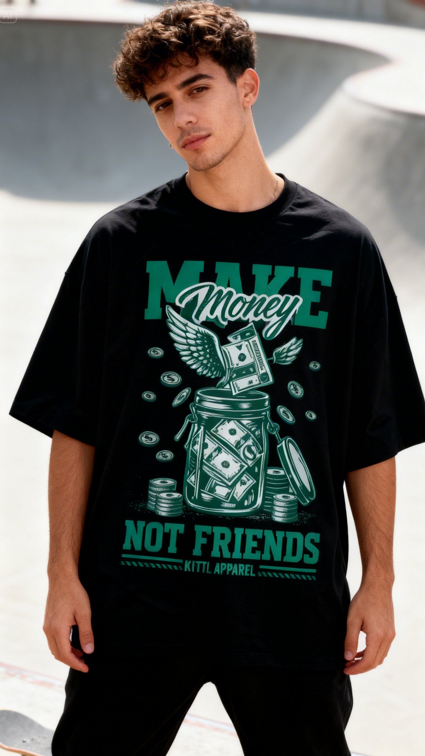 "MAKE MONEY NOT FRIENDS"