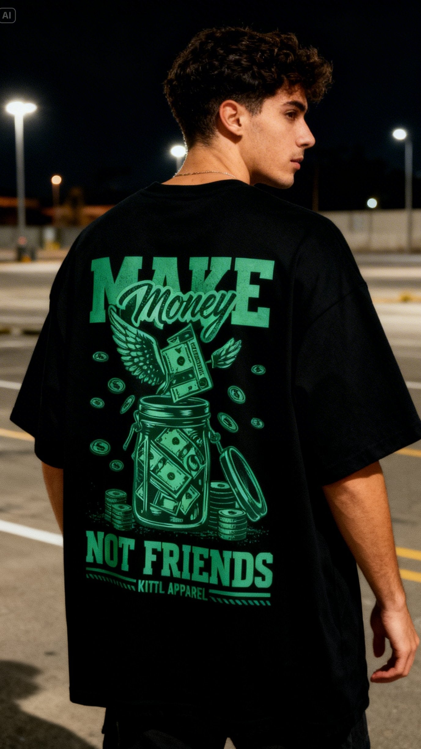 "MAKE MONEY NOT FRIENDS"