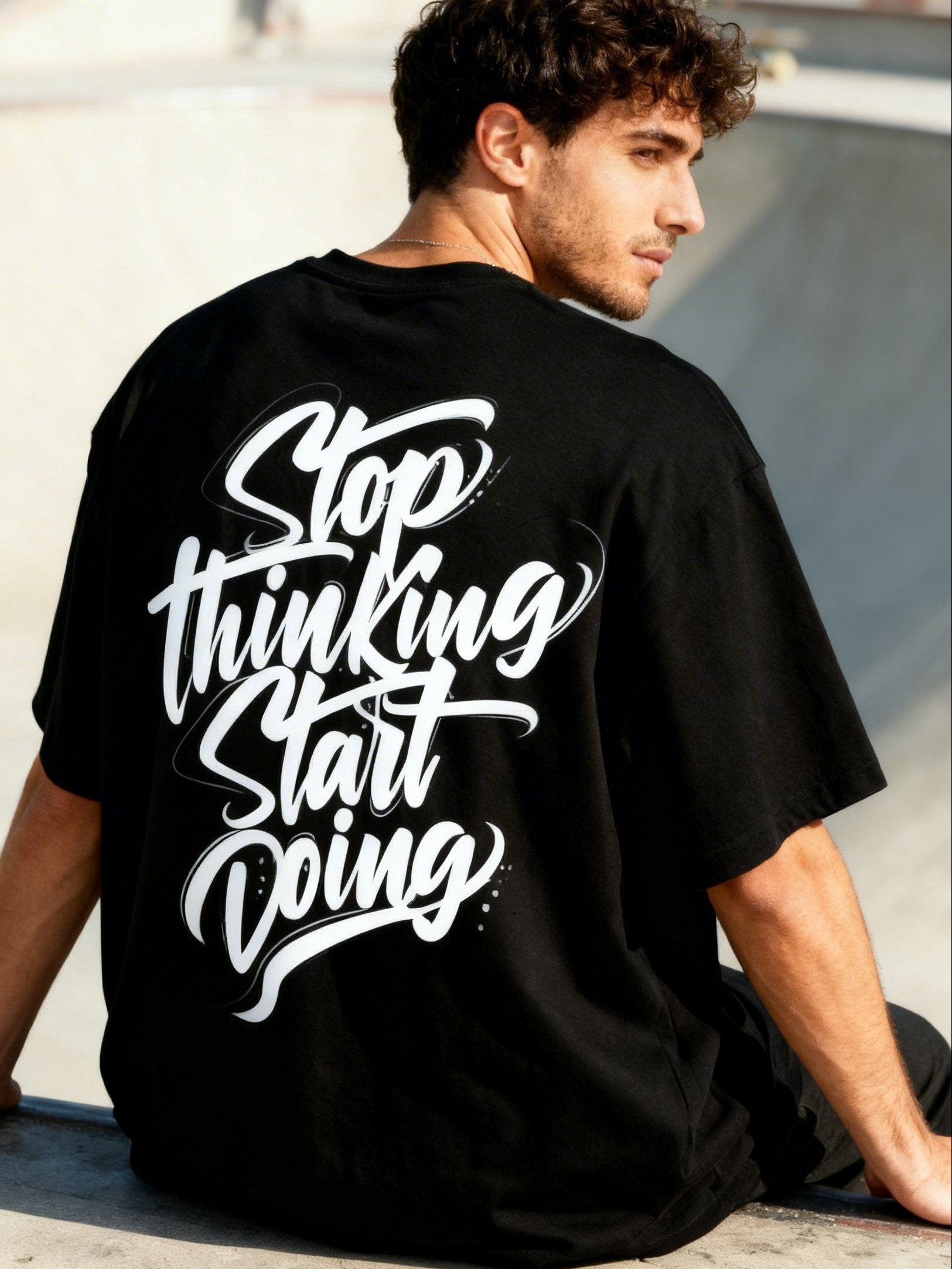 "STOP THINKING – START DOING"