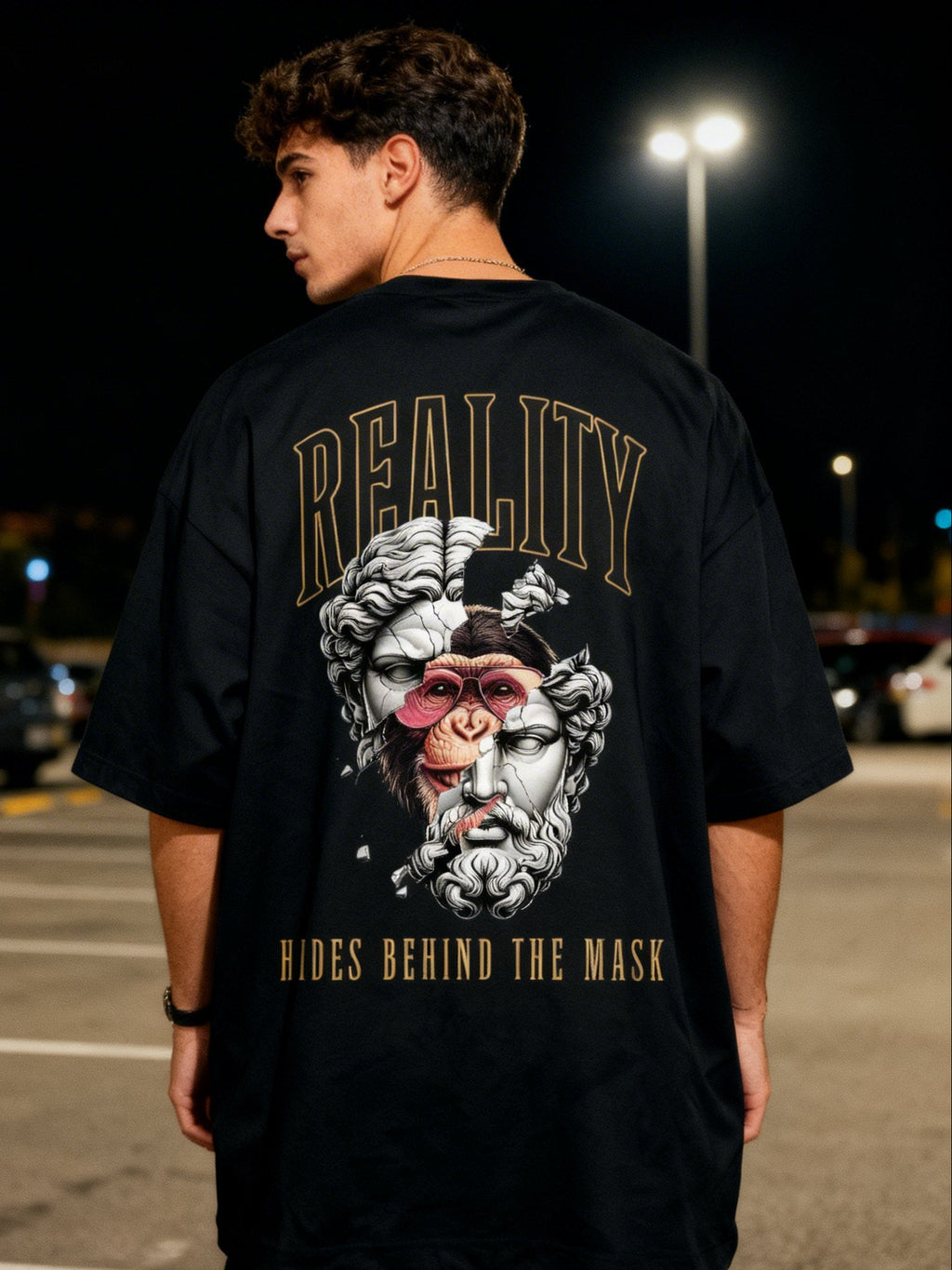 "REALITY HIDES BEHIND THE MASK"
