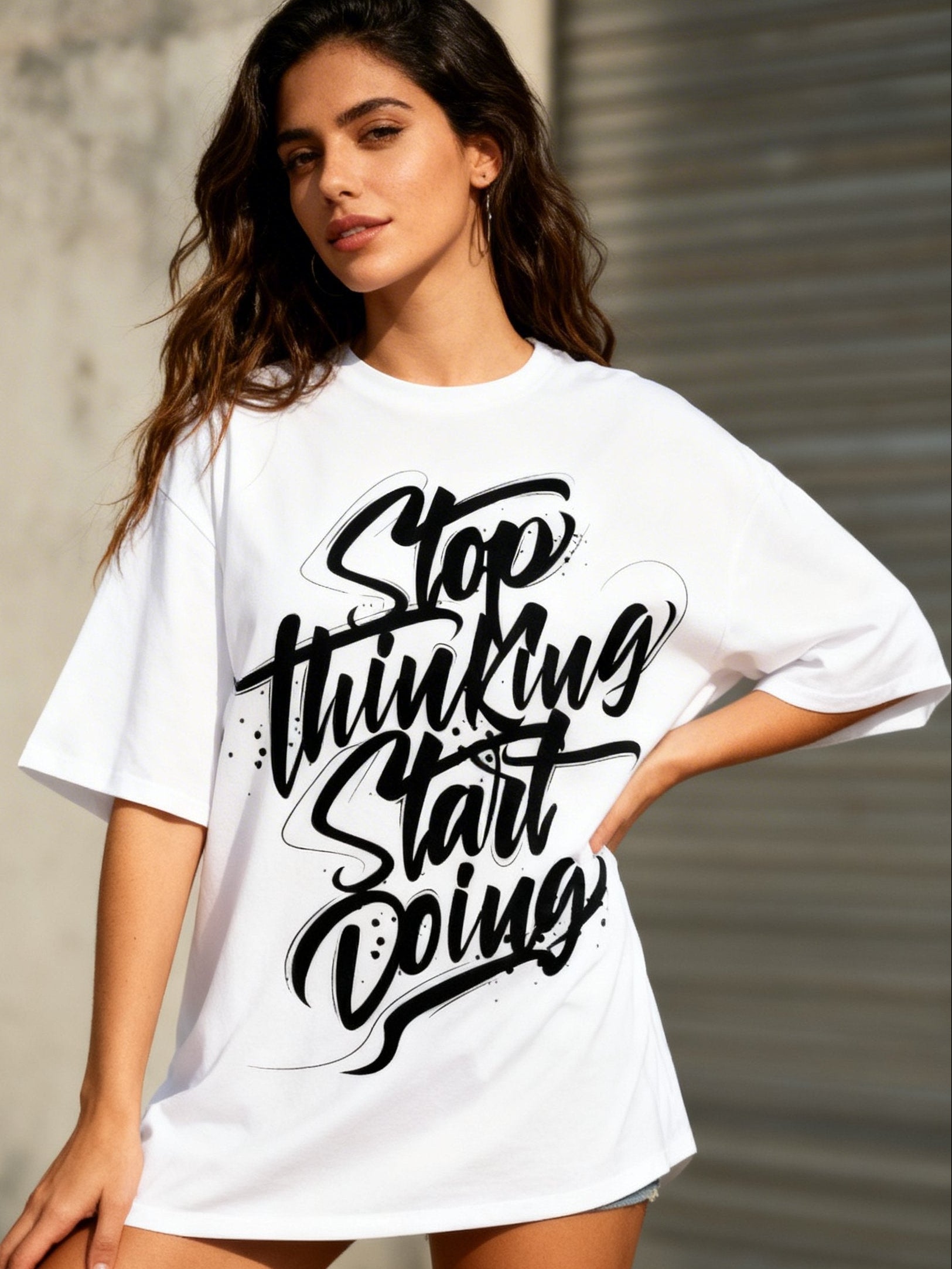 "STOP THINKING – START DOING"